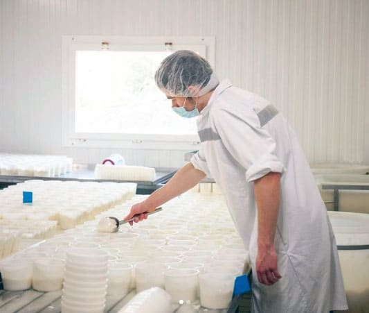 Moulage à louche du Mothais sur feuille